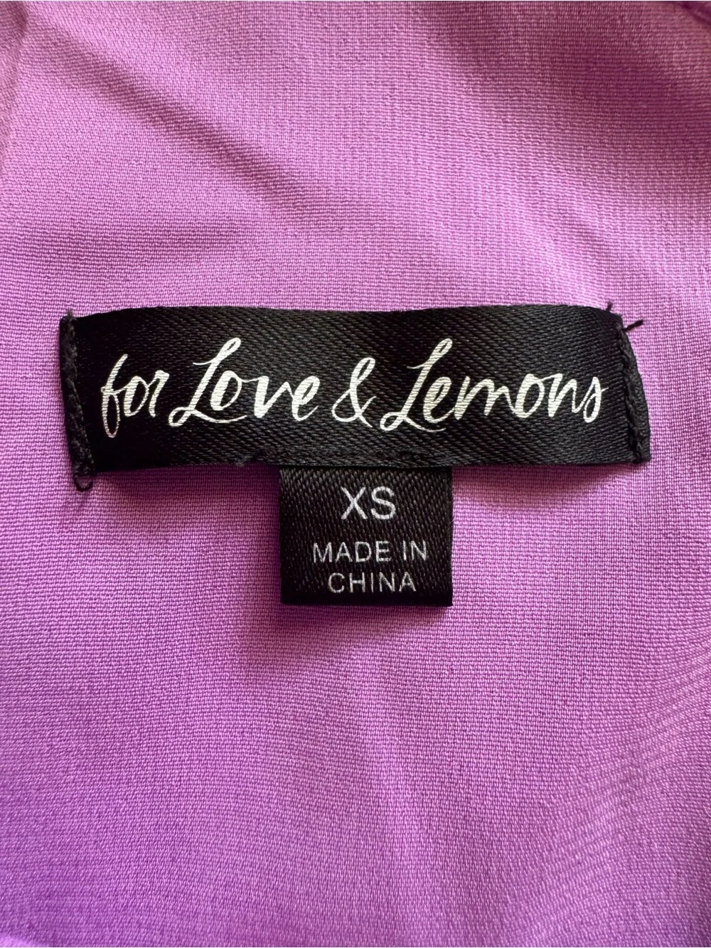For Love & Lemons Madeleine Purple Sequin One Shoulder Mini Dress XS - Picture 3 of 10
